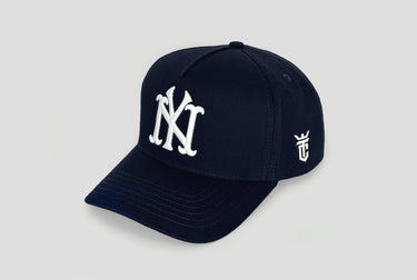 Turned Logos Yankees vs Mets