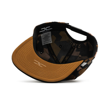 JC HATS CLASSIC - POKER CAMO BROWN
