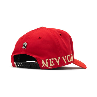 ACE HATS - NEW YORK HUESO RED