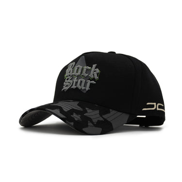 JC HATS - ROCK STAR BLACK/GREY