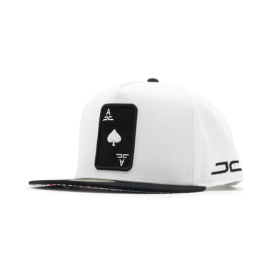 JC HATS CLASSIC - POKER EE WHITE