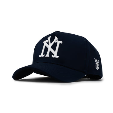 Turned Logos Yankees vs Mets