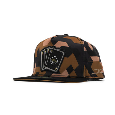 JC HATS CLASSIC - POKER CAMO BROWN