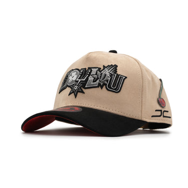 JC HATS - LOU LOU BEIGE/BLACK