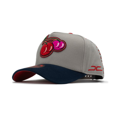 JC HATS - LOU LOU CHERRY GRAY