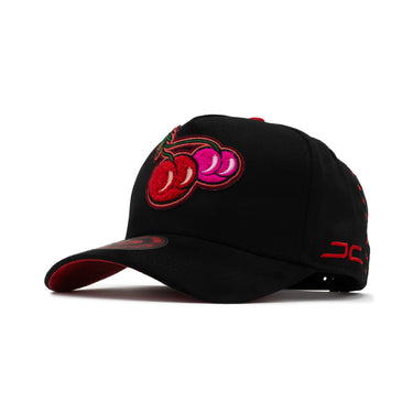 JC HATS - LOU LOU CHERRY BLACK