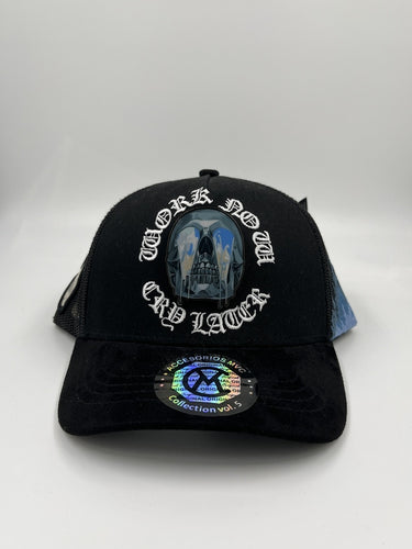 ACCESORIOS MVC - CALAVERA NEGRA CURVA