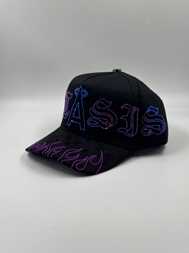 GC HATS CRYSTALS - EXTASIS BLACK/PURPLE