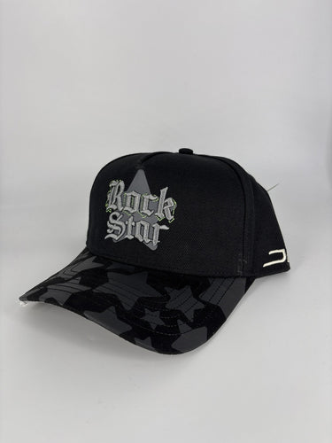JC HATS - ROCK STAR BLACK/GREY