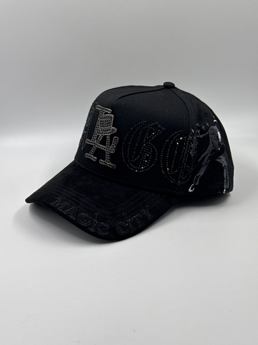 RICO HATS TOTAL BLACK - BLACK MAGO
